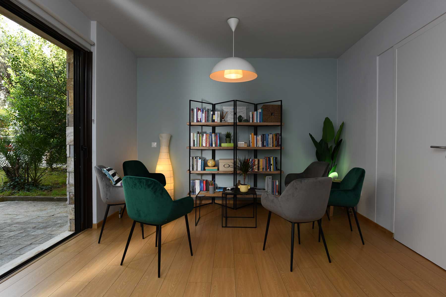 Modern therapist office space - view 1